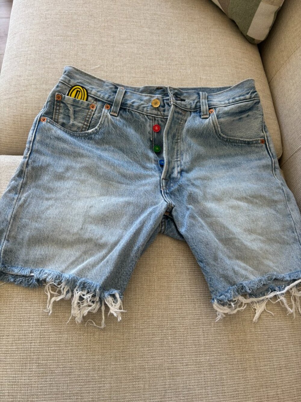 Levi's X Super Mario 501 Denim Shorts